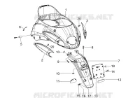 Dekplaten achter - Spatlap
