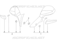 Achteruitkijkspiegel/s