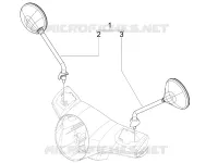 Achteruitkijkspiegel/s