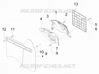 Dekplaten achter - Spatlap