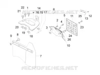 Dekplaten achter - Spatlap