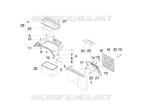 Dekplaten achter - Spatlap