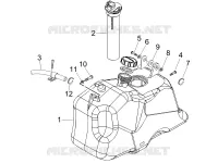 Brandstoftank