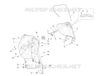 Voorste koffer - Tegenbeschermingsplaat