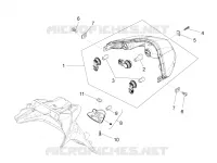 Deksel magneetvliegwiel - Oliefilter