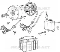 Magneto assembly
