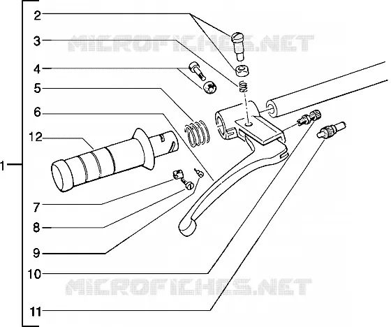 Handlebars component parts