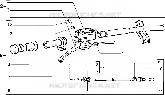 Handlebars component parts