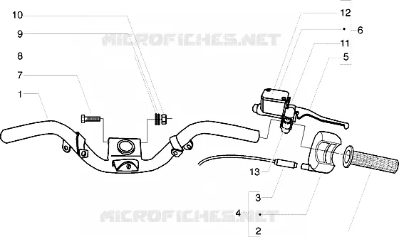 Handlebars-MASTER CYLINDER