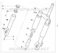 FRONT WHEEL SUSPENSION