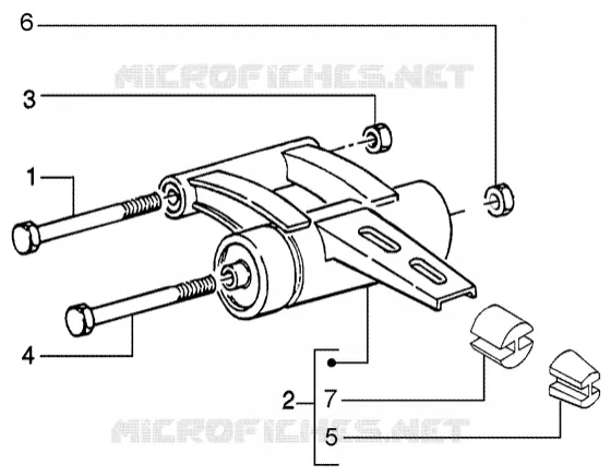 Swinging arm