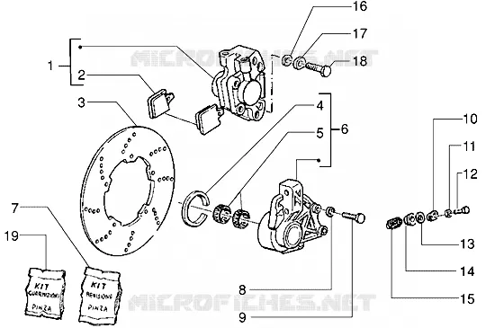 Brake caliper - Brake disc