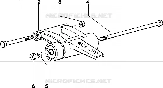 Swinging arm