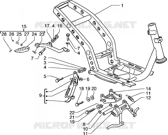 Chassis-Central stand