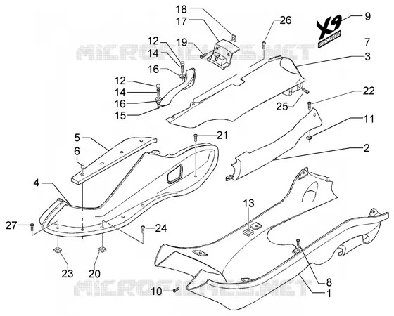 Side coverings-spoiler