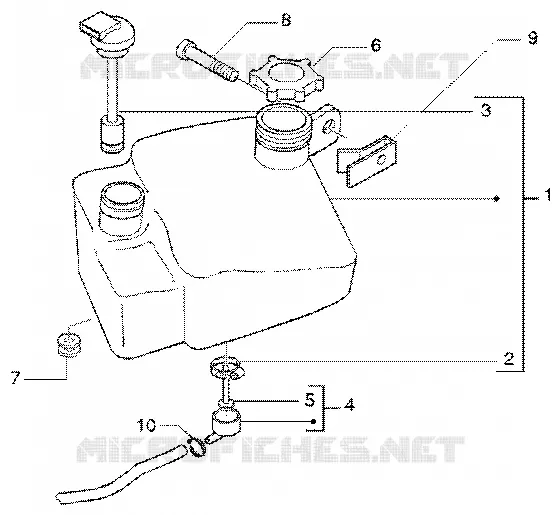Oil mix tank -takt÷ltank