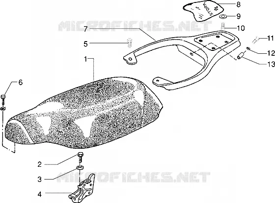 Saddle-Rear carrier