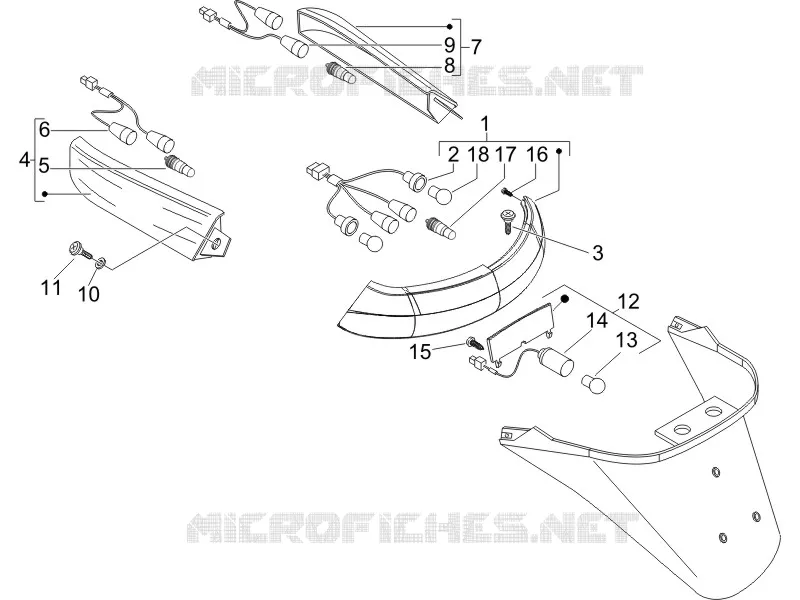 Achterlichten - Richtingaanwijzers